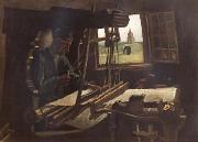 Weaver near an Open Window (nn04) Vincent Van Gogh